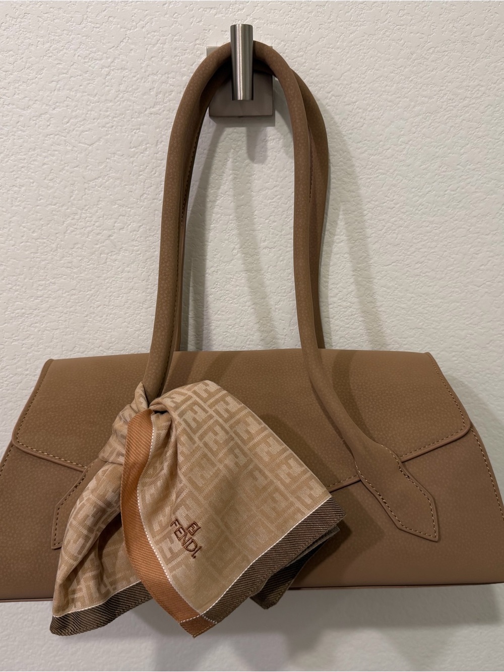 Fendi Beige Scarf (purse not included)